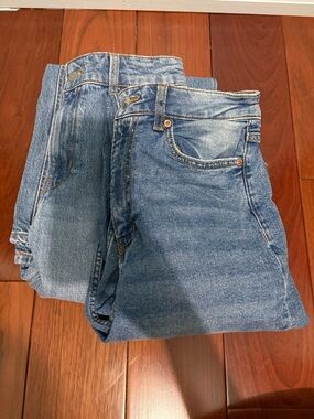 H&M Blue Denim Jeans (Selling as a pair)